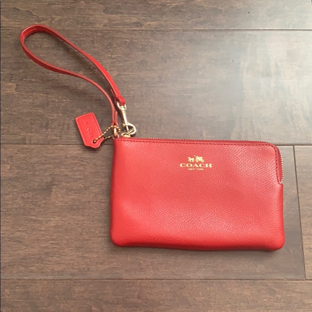 Authentic Coach Wristlet